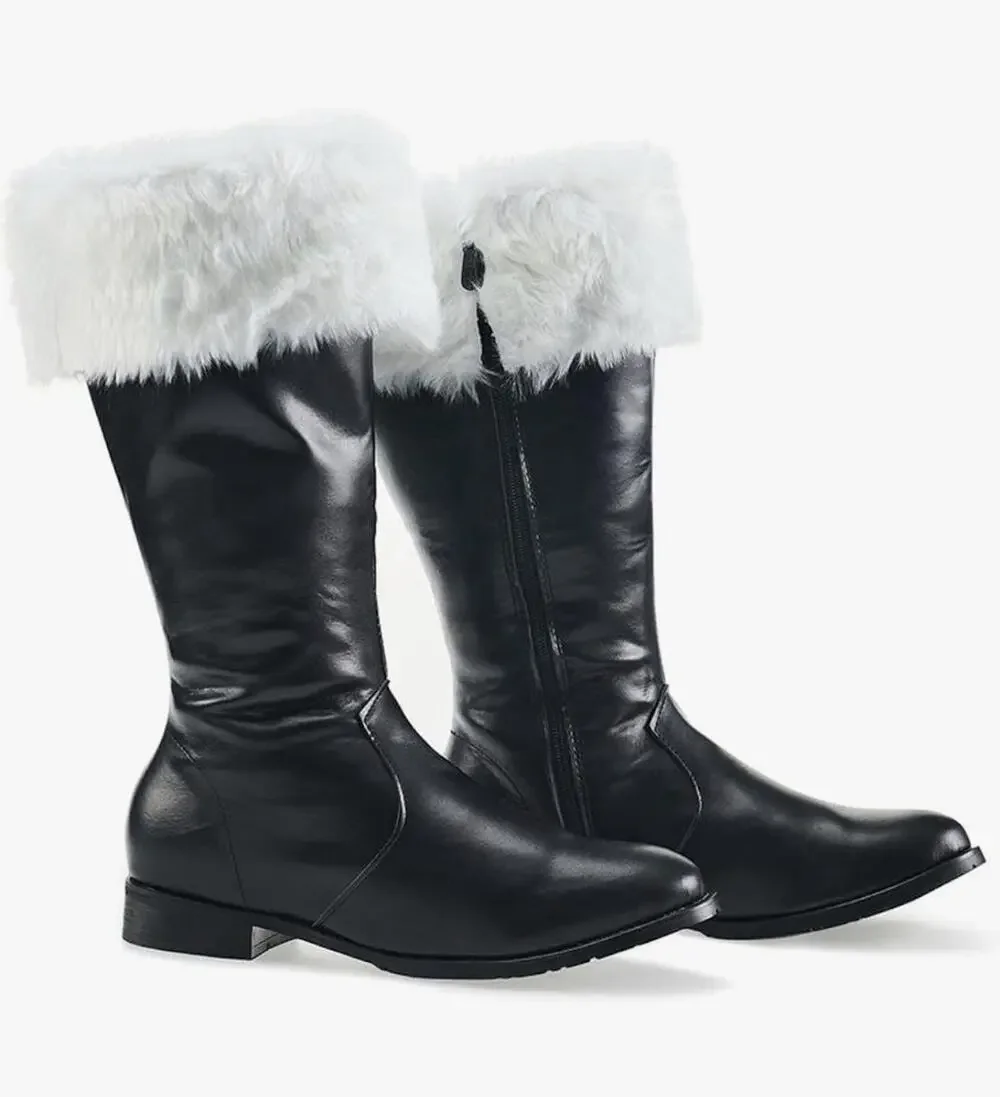 DUNHAO COS Christmas Santa Claus Boots Men's Size 10
